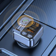 bluetooth FM transmitter with PD 30W charger, view 2 - MRSLM