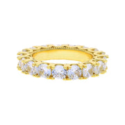 men's simple zirconia ring, view 3 - MRSLM