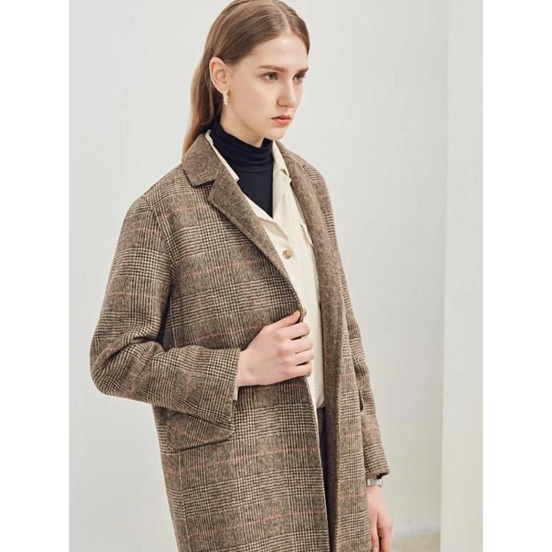 Wool blend winter coat, view 19 - MRSLM