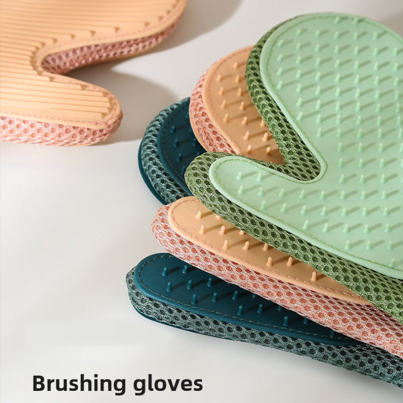 cat grooming gloves, view 6 - MRSLM
