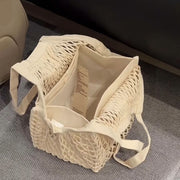 summer woven hollow crossbody handbag, view 3 - MRSLM