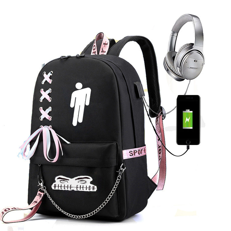 starry sky travel backpack, view 4 - MRSLM