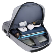business laptop backpack with usb port, view 8 - MRSLM