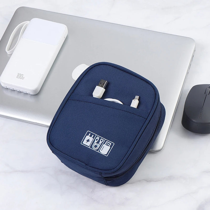 waterproof data cable organizer bag, view 10 - MRSLM