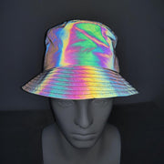 Colorful printed bucket hat, view 9 - MRSLM