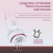 5-in-1 rechargeable epilator kit, view 4 - MRSLM