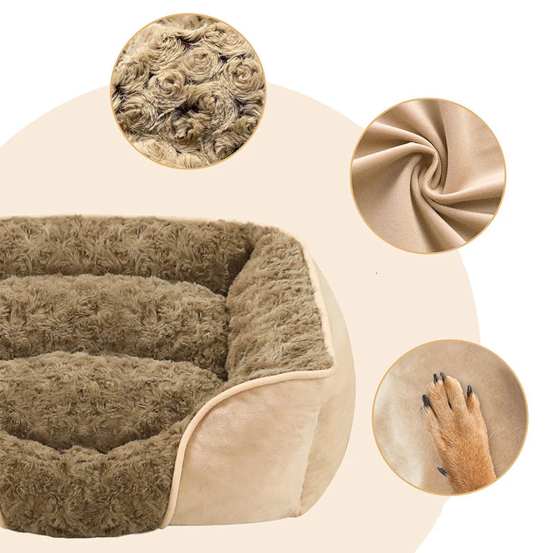 Winter warm dog bed, view 7 - MRSLM
