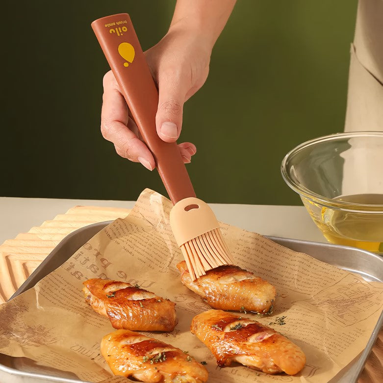 silicone BBQ oil brush, view 8 - MRSLM