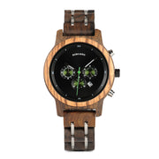 business wood case watch, view 7 - MRSLM