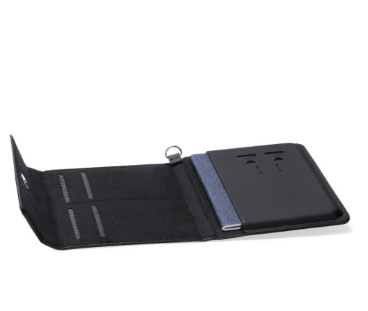 men's leather passport holder, view 4 - MRSLM