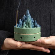 ceramic backflow incense burner, view 6 - MRSLM