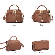 split leather crossbody bag, view 9 - MRSLM