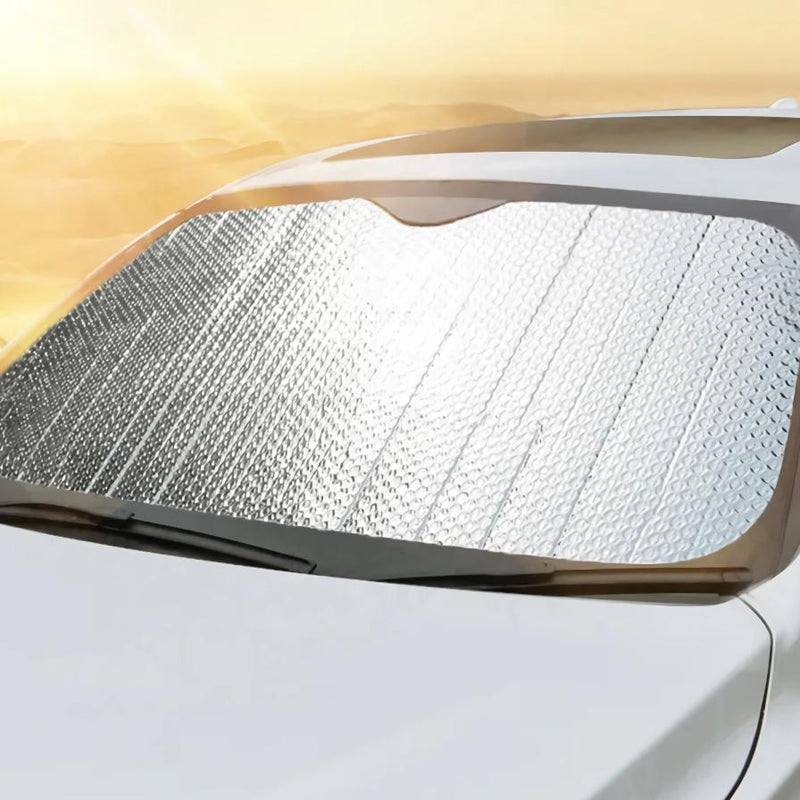 foldable car sun shade, view 2 - MRSLM
