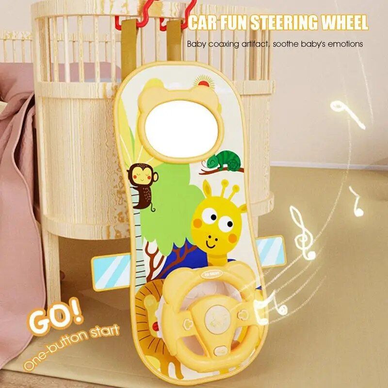 toddler steering wheel toy, view 5 - MRSLM