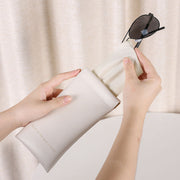 pu leather glasses case, view 3 - MRSLM