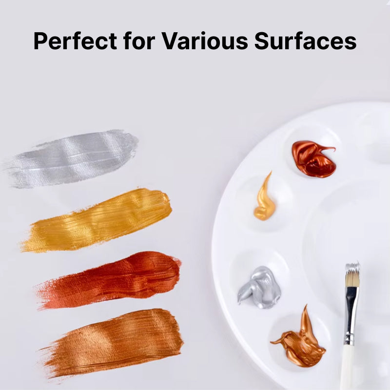 50ml metallic acrylic paint, view 5 - MRSLM