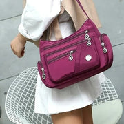 women's multi-pocket nylon crossbody bag, view 3 - MRSLM