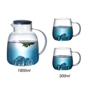 mountain gradient glass jug, view 3 - MRSLM