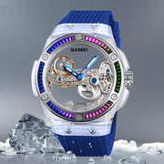 Men's hollow mechanical automatic watch, view 4 - MRSLM