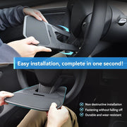 steering wheel tray for tesla model 3 and model y, view 4 - MRSLM