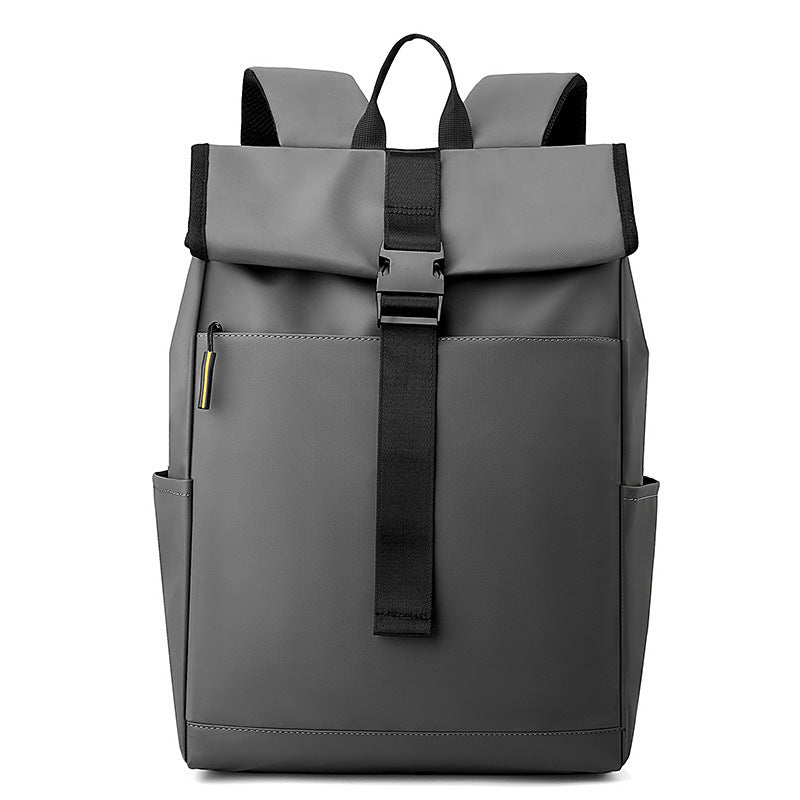 casual nylon computer backpack, view 7 - MRSLM