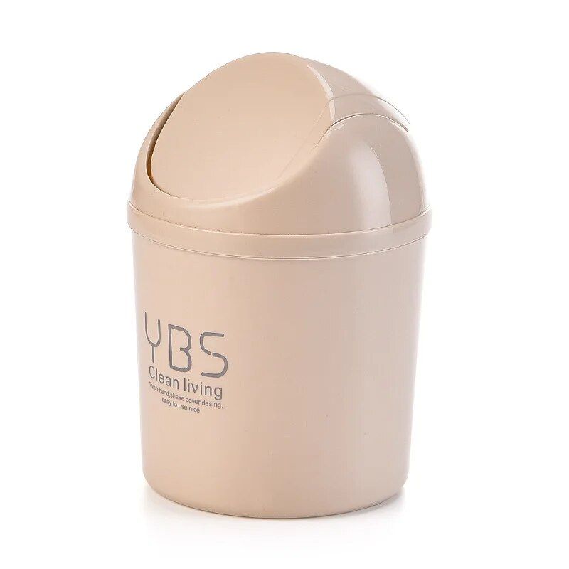 rolling lid mini trash bin, view 5 - MRSLM