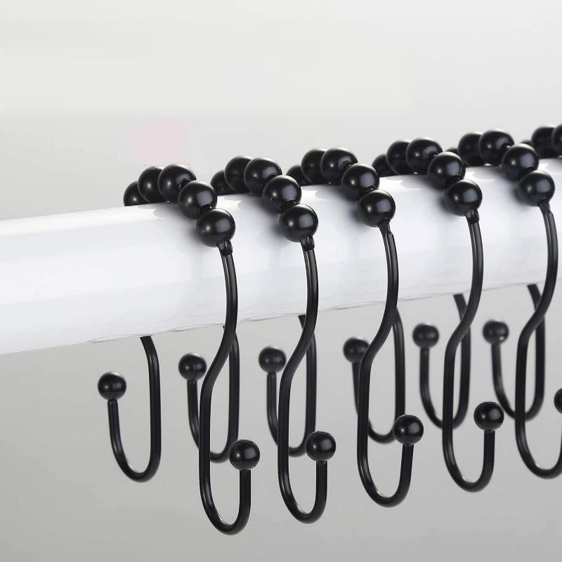 stainless steel shower curtain hooks - MRSLM