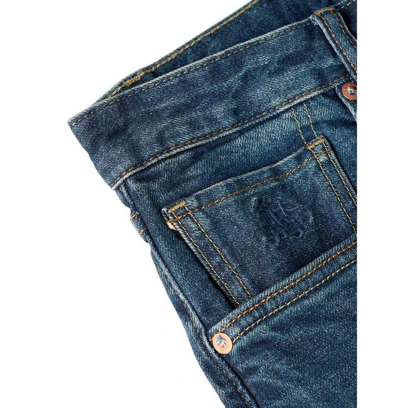 men's slim fit selvedge jeans, view 5 - MRSLM
