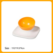 adjustable double bowl feeding station, view 3 - MRSLM