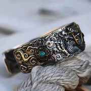 men's retro geometric bracelet, view 3 - MRSLM