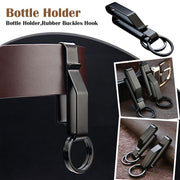 stainless steel belt hook with carabiner, view 5 - MRSLM