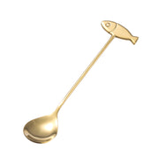 Cat stainless steel coffee spoon, view 11 - MRSLM