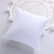 boho wool knitted fringed pillow, view 10 - MRSLM