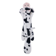crinkle squeak plush dog toy, view 4 - MRSLM