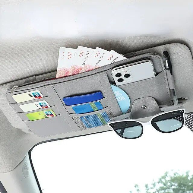 car sun visor organizer with pen holder - MRSLM