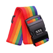 travel luggage strap with password lock, view 4 - MRSLM