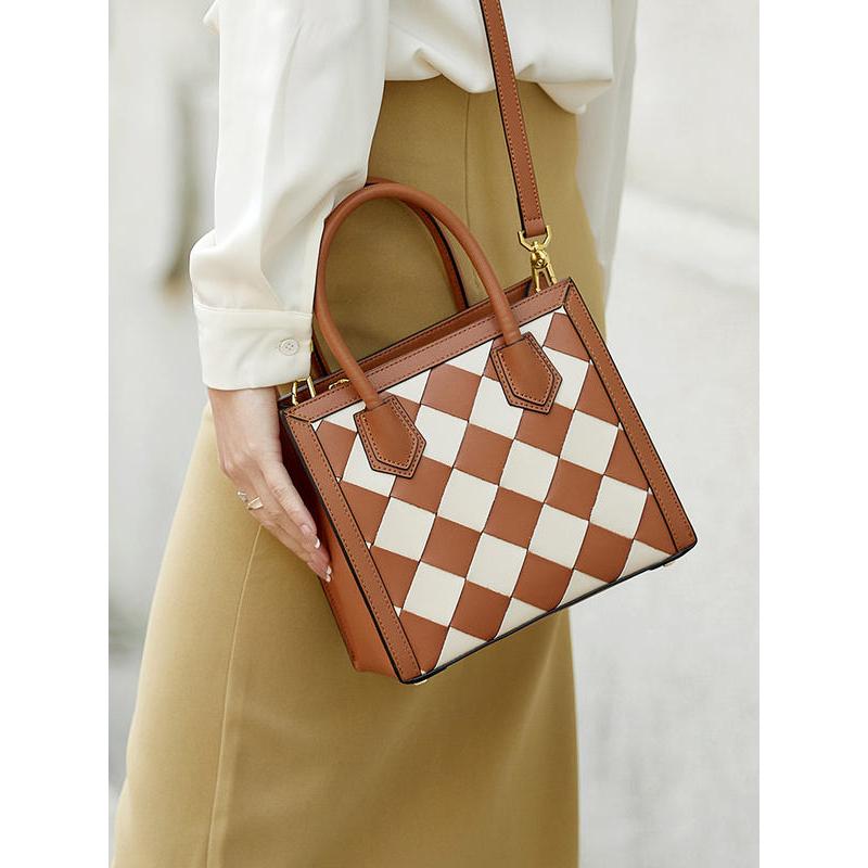 genuine leather handbag, view 2 - MRSLM