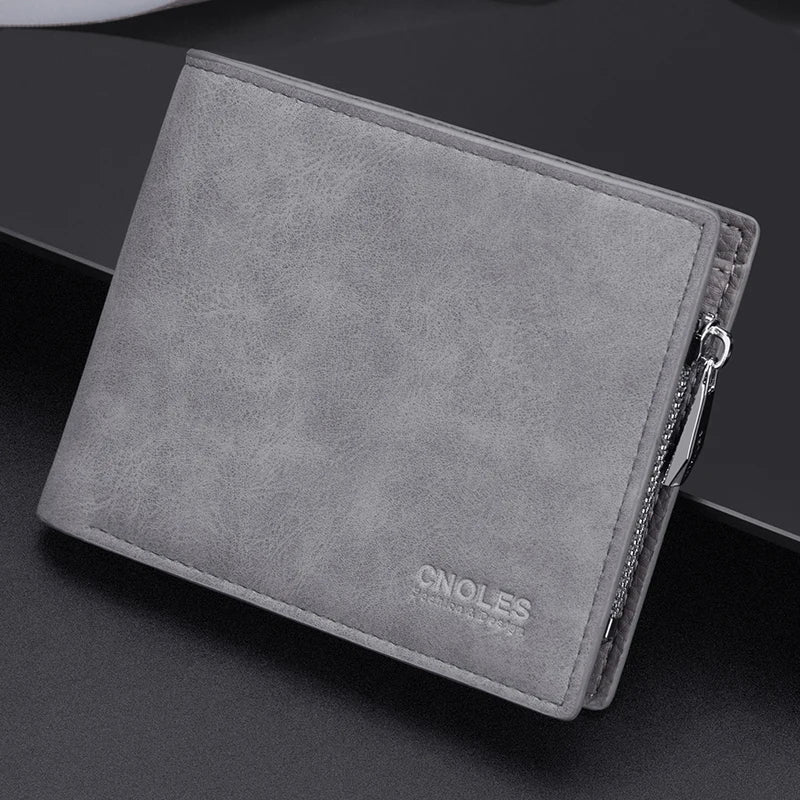 men's PU leather business wallet, view 6 - MRSLM