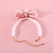 pearl cat and small dog collar, view 8 - MRSLM