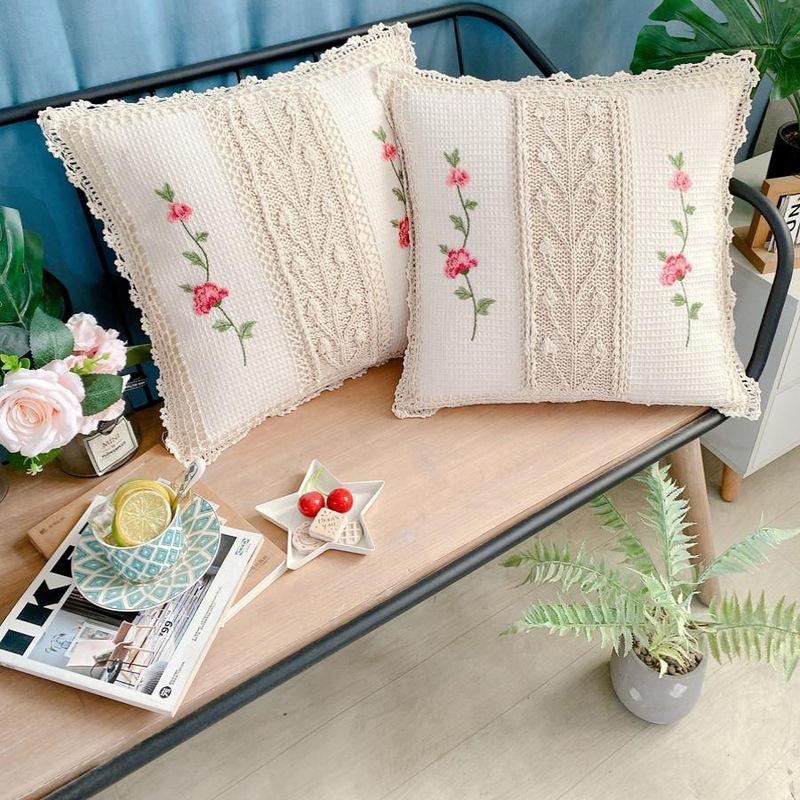 handmade woven cushion cover - MRSLM