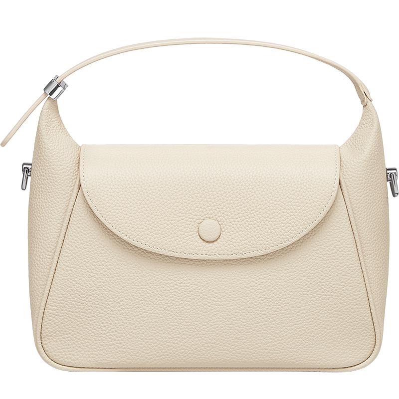 Elegant small square shoulder bag, view 3 - MRSLM