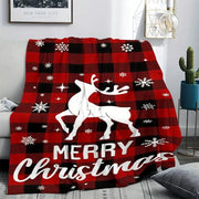 Christmas digital-print throw blanket, view 14 - MRSLM