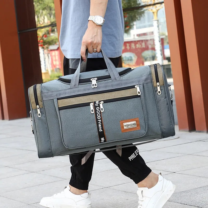 large capacity travel duffel bag, view 6 - MRSLM