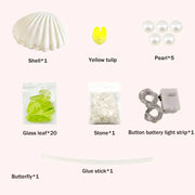 shell tulip night lamp, view 6 - MRSLM