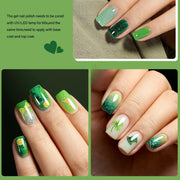 eucalyptus pastel green nail polish set, view 6 - MRSLM