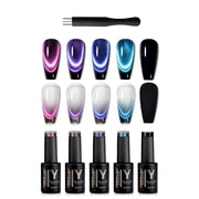 dream cat magnetic gel nail polish set, view 3 - MRSLM