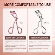 precision eyelash curler with comb, view 5 - MRSLM