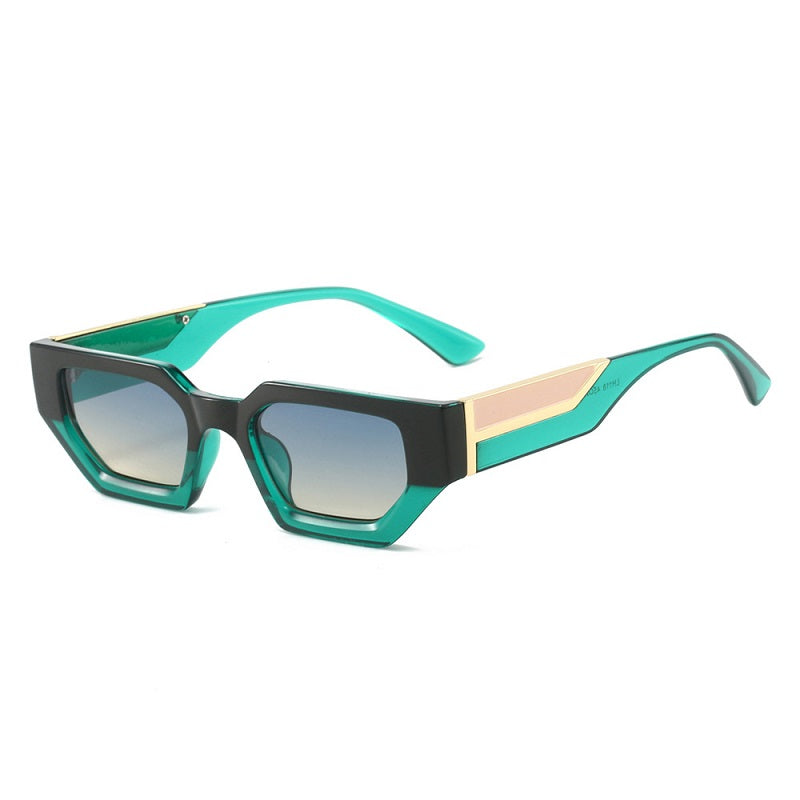 wrap sunglasses with gradient lens, view 15 - MRSLM