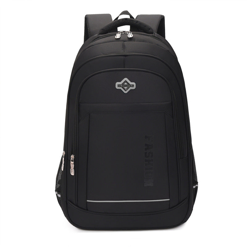 nylon school and business laptop backpack, view 7 - MRSLM