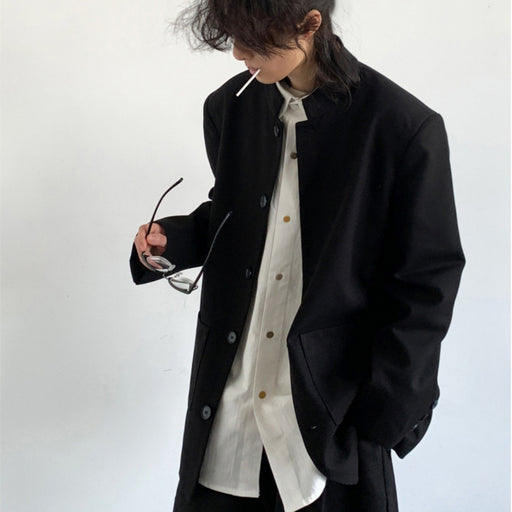 men's stand collar Zhongshan jacket - MRSLM